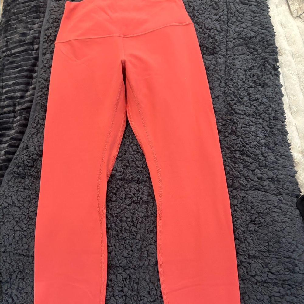 Lululemon Athletica Vibrant Coral Pants